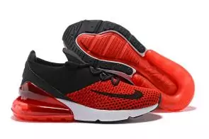 nike air max 270 flyknit colorways red black knit